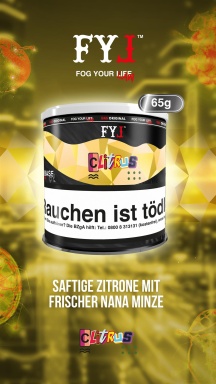 Fog Your Law Dry Base mit Aroma 65g - Clitrus